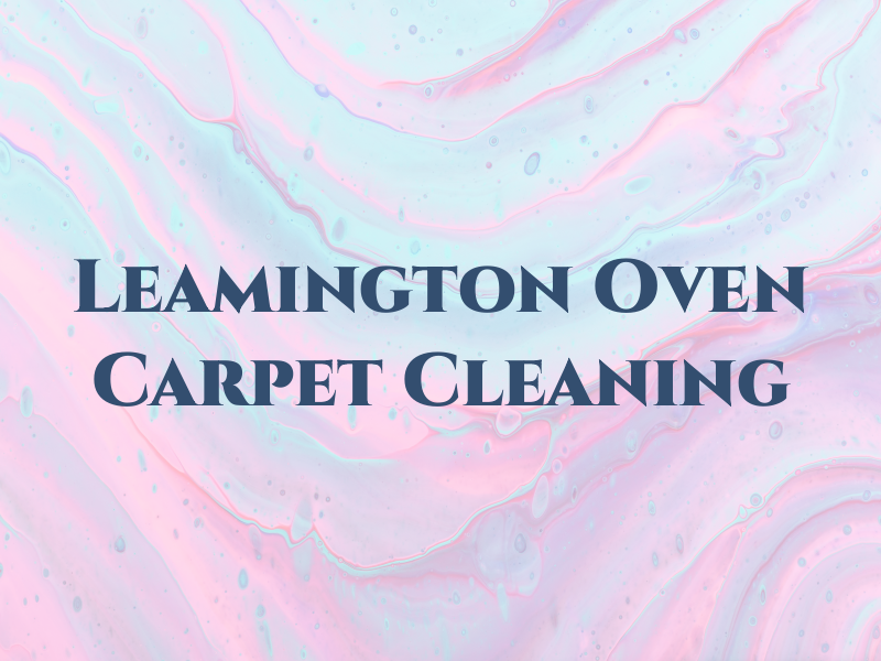 Leamington Spa Oven & Carpet Cleaning
