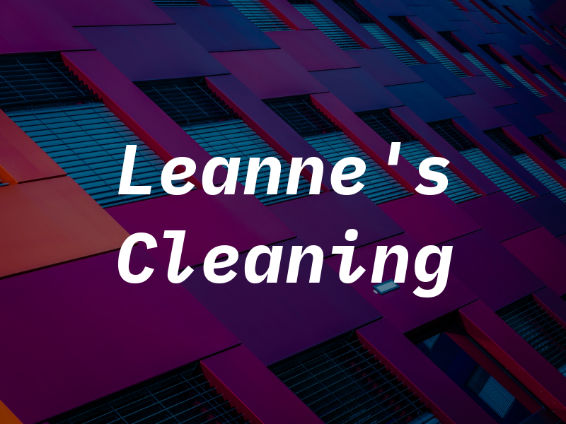 Leanne's Cleaning