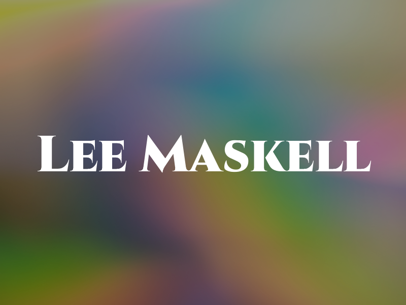 Lee Maskell