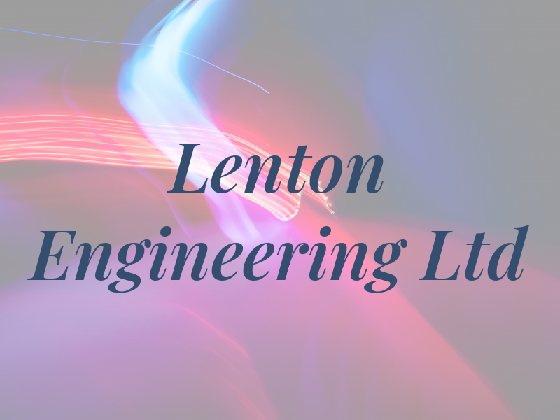 Lenton Engineering Ltd