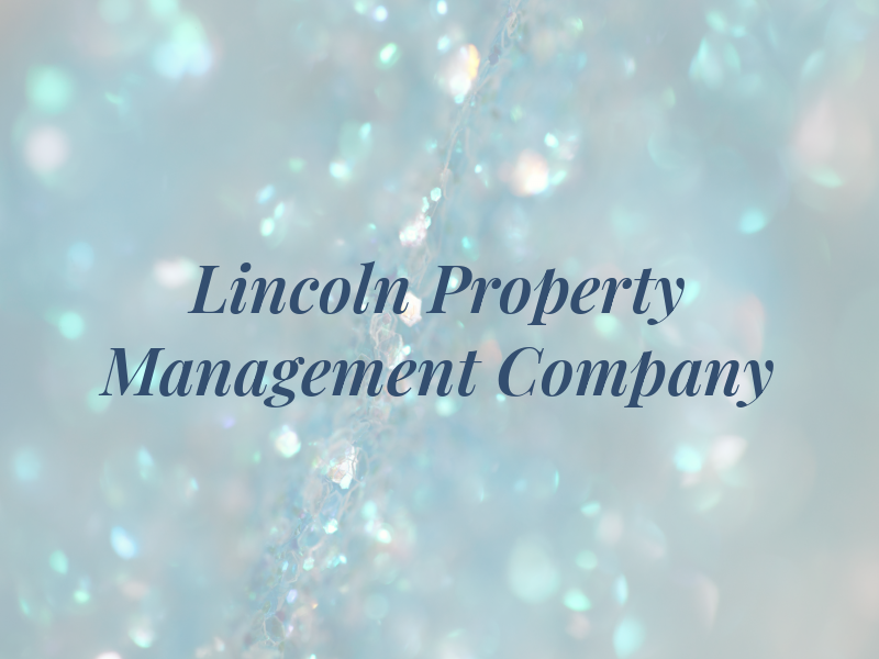 Lincoln Property Management Company