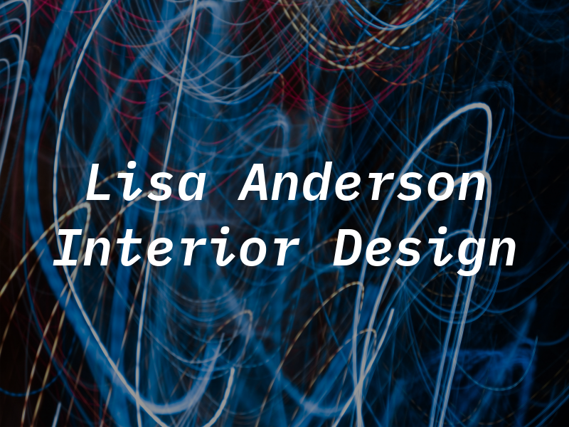 Lisa Anderson Interior Design