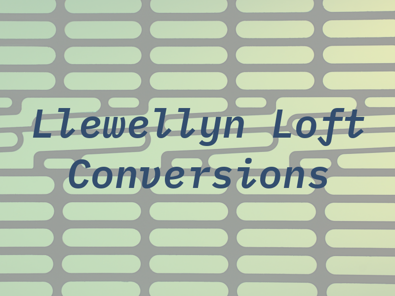 Llewellyn Loft Conversions