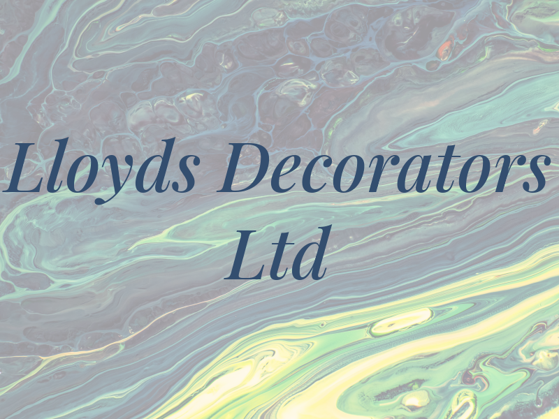 Lloyds Decorators Ltd