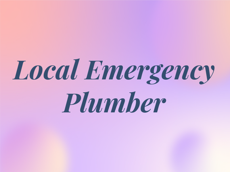 Local Emergency Plumber