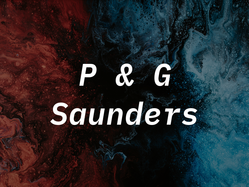 P & G Saunders