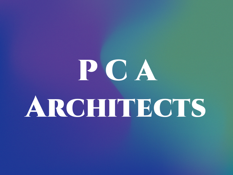 P C A Architects