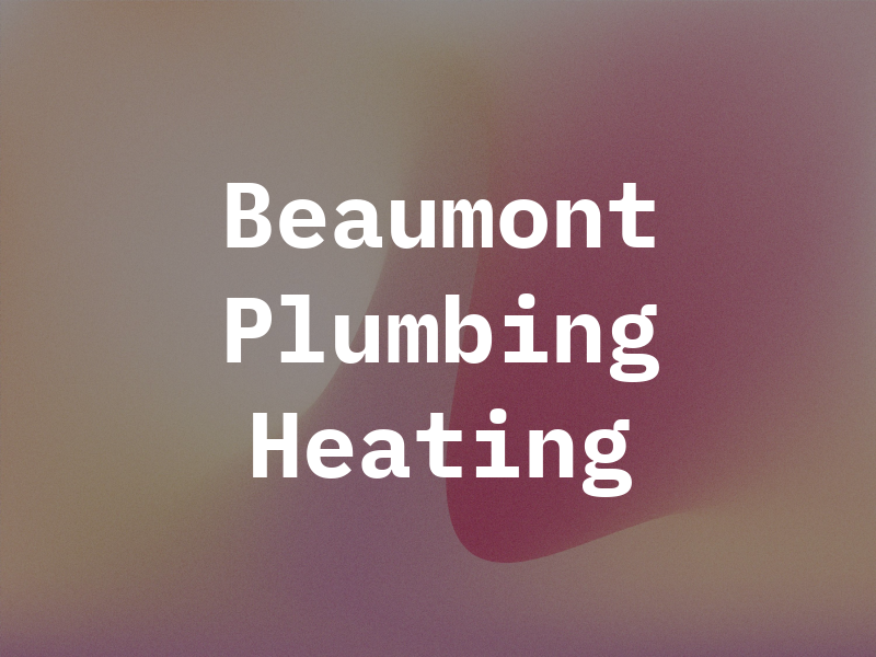 P H Beaumont Plumbing & Heating