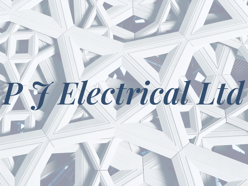 P J Electrical Ltd