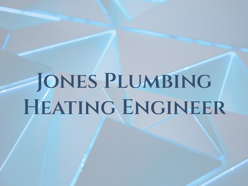 P Jones Plumbing & Heating Engineer