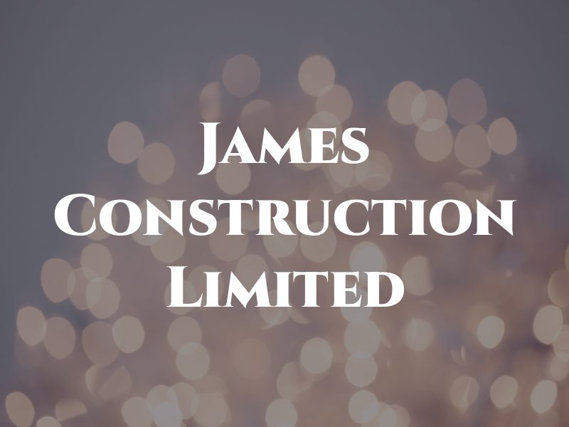 P James Construction Limited