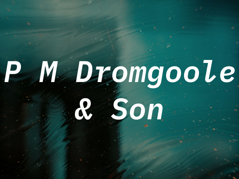 P M Dromgoole & Son