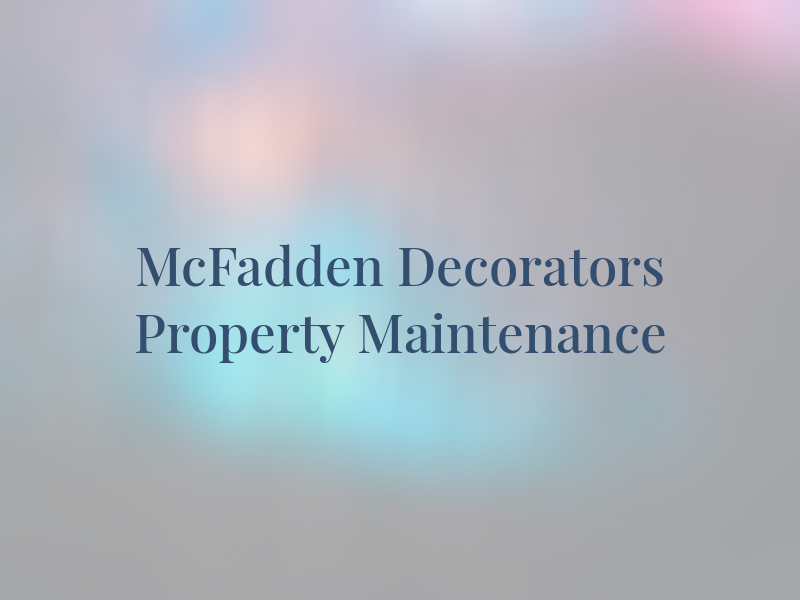 P McFadden Decorators & Property Maintenance