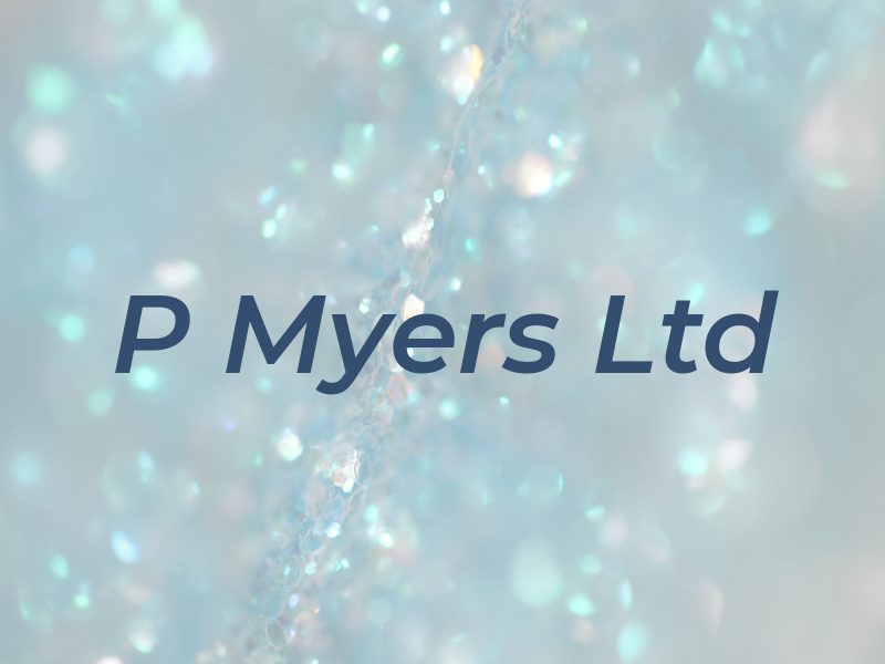 P Myers Ltd