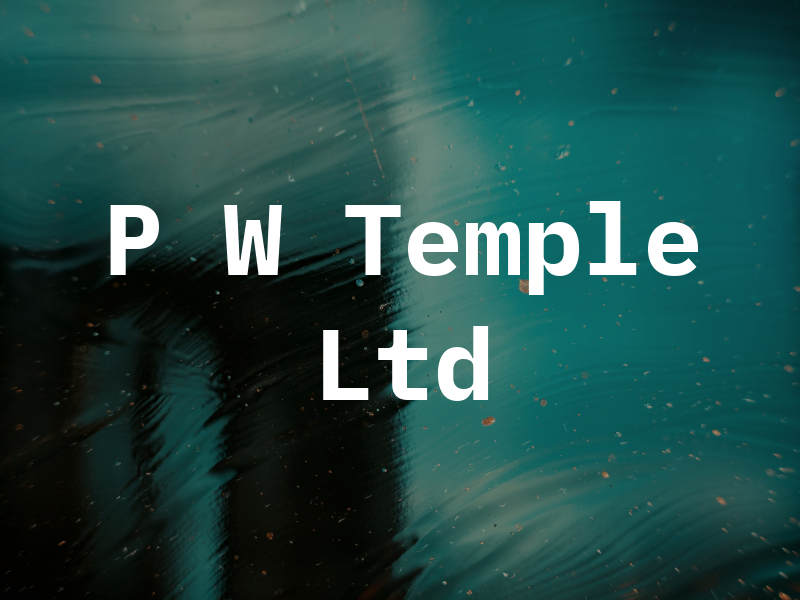 P W Temple Ltd