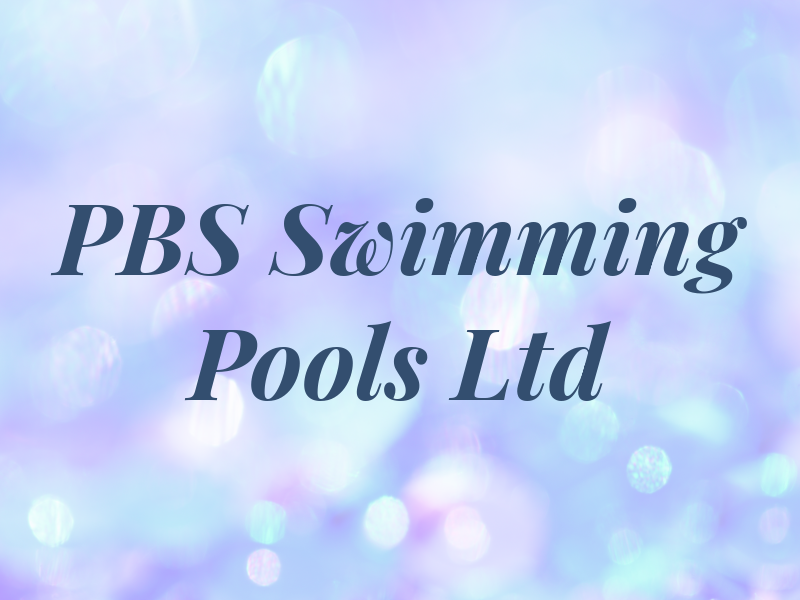 PBS Swimming Pools Ltd