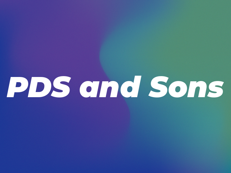 PDS and Sons