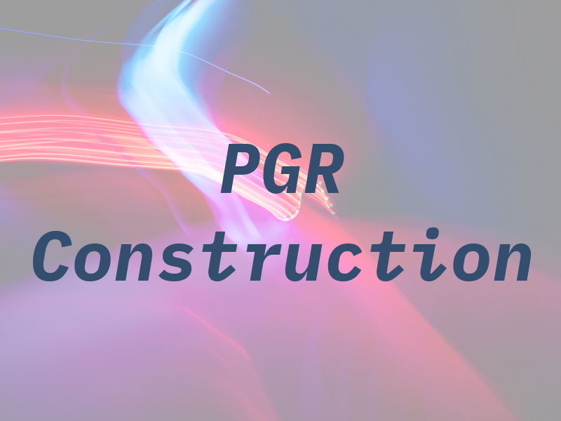 PGR Construction