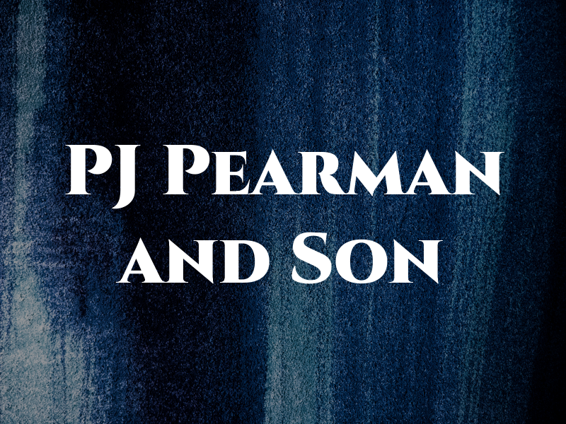 PJ Pearman and Son