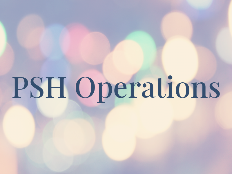 PSH Operations