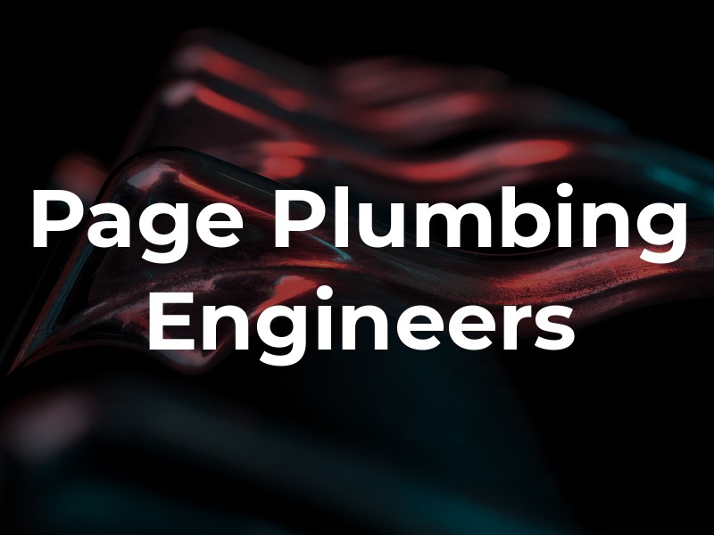 Page Plumbing & Gas Engineers Ltd