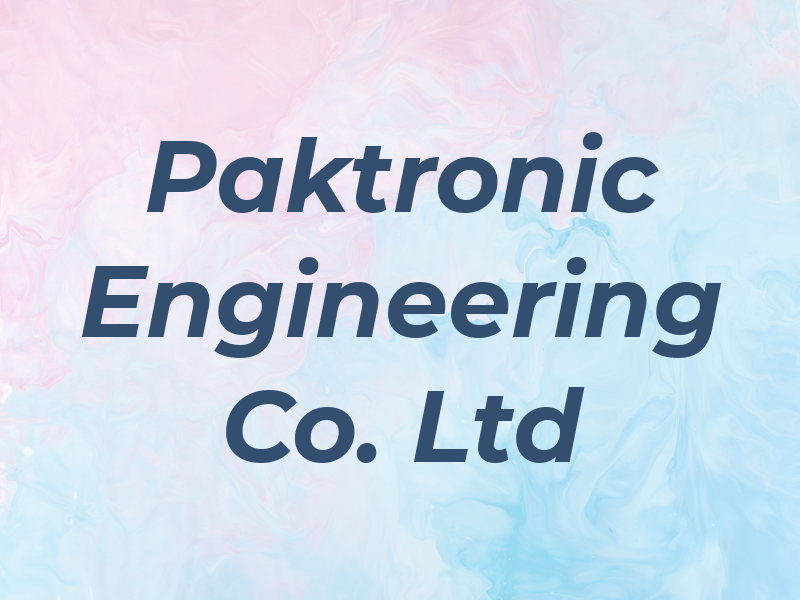 Paktronic Engineering Co. Ltd