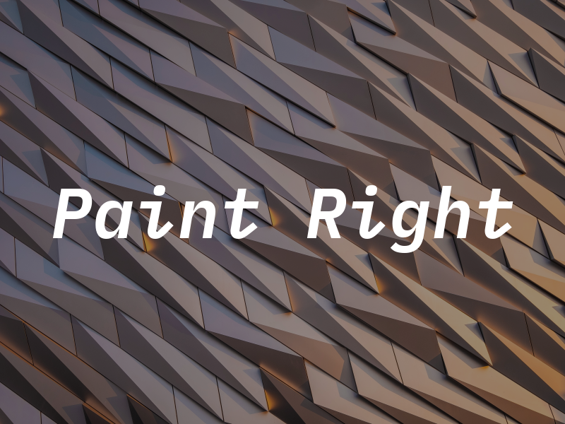 Paint Right