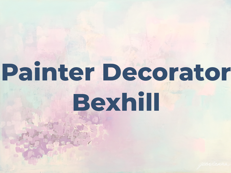 Painter & Decorator in Bexhill