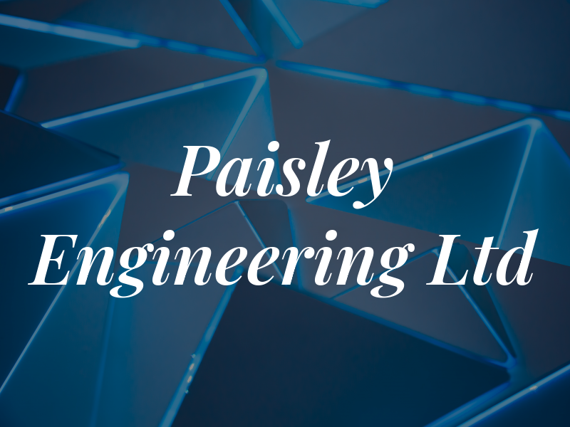 Paisley Engineering Ltd