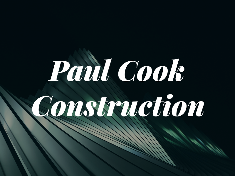 Paul Cook Construction Ltd
