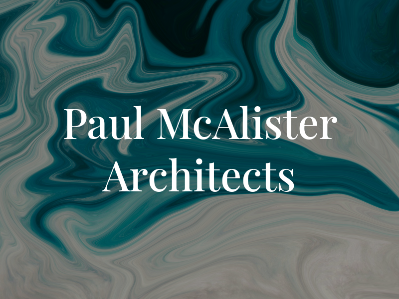 Paul McAlister Architects Ltd