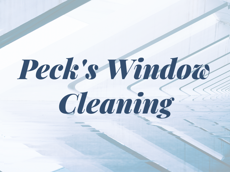 Peck's Window Cleaning