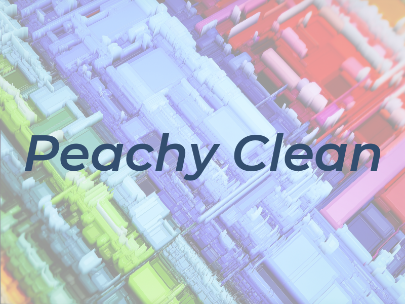 Peachy Clean