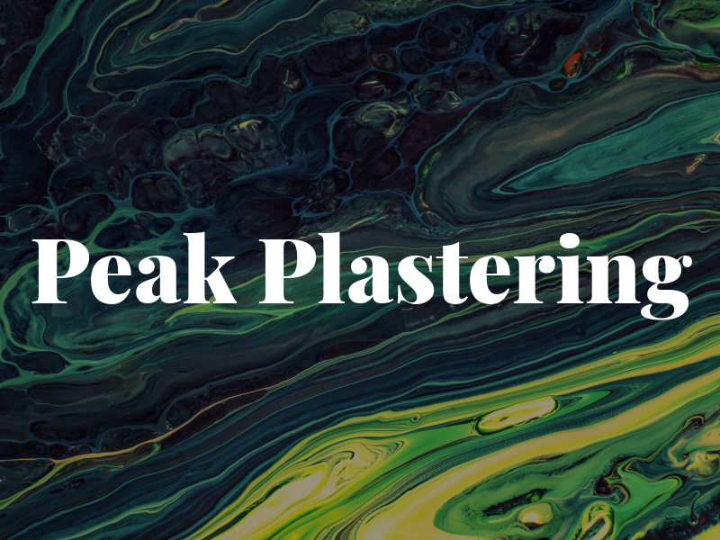 Peak Plastering