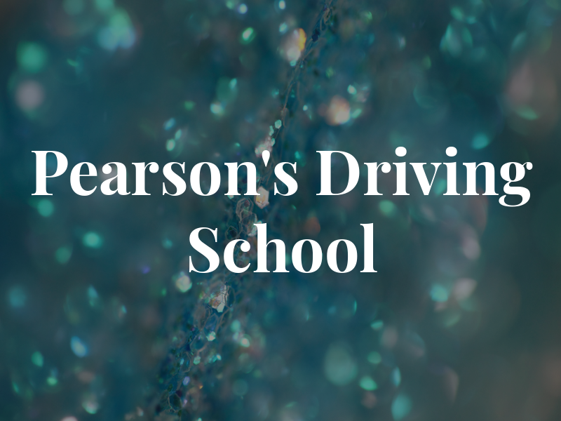 Pearson's Driving School
