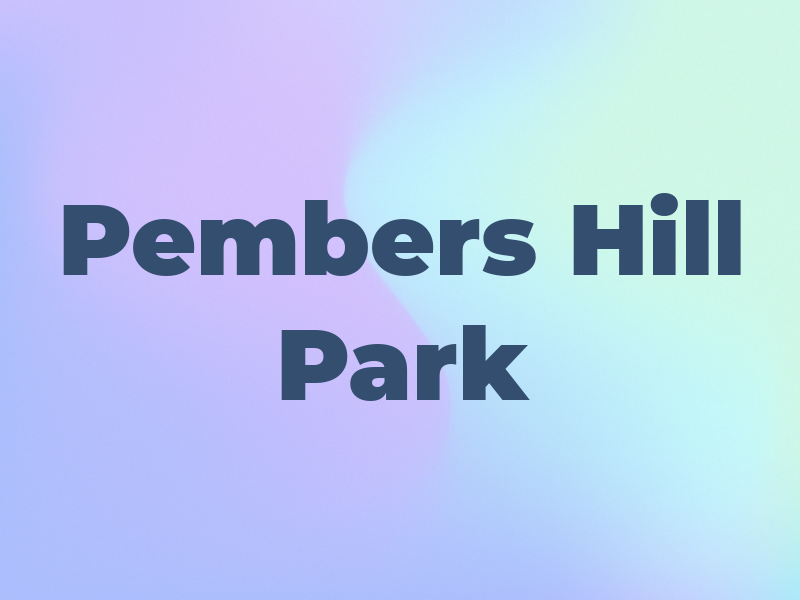 Pembers Hill Park
