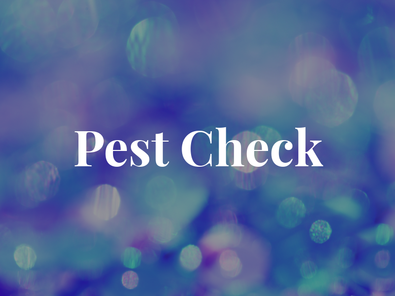 Pest Check