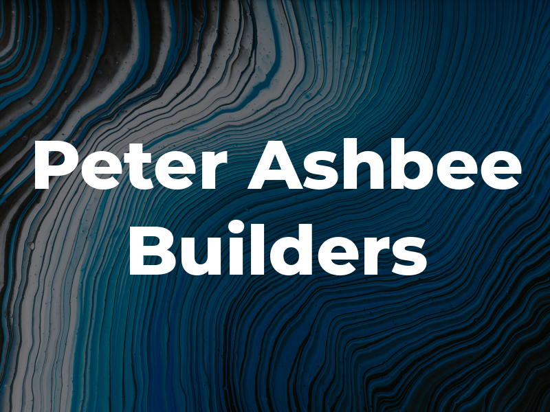 Peter Ashbee Builders