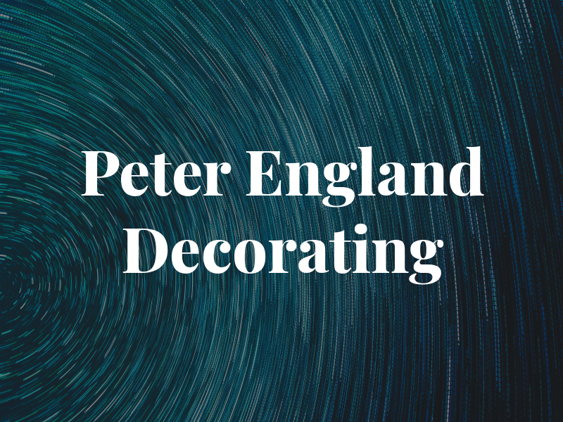 Peter England Decorating Ltd