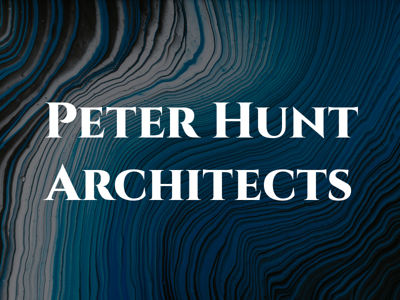 Peter Hunt Architects