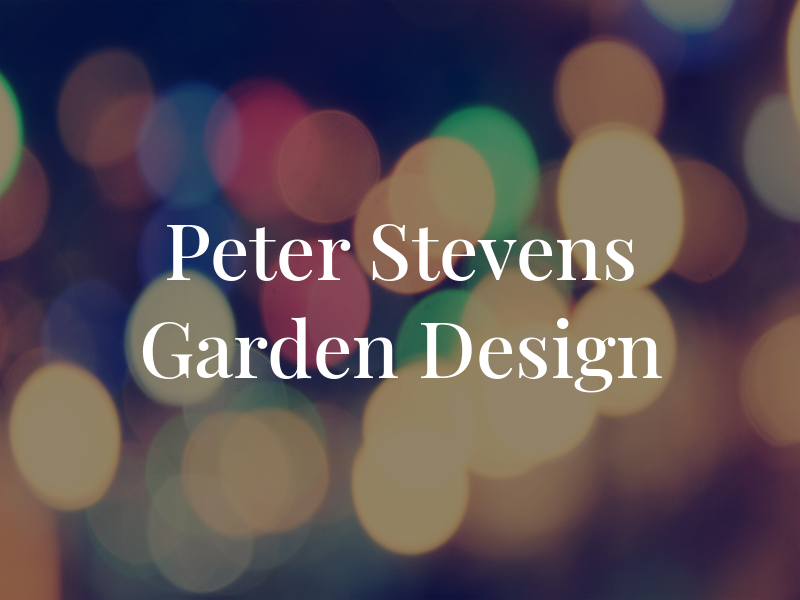 Peter Stevens Garden Design