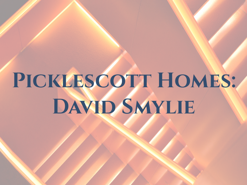 Picklescott Homes: David Smylie