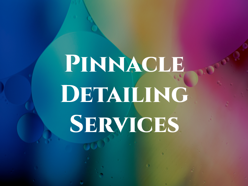 Pinnacle Detailing Services