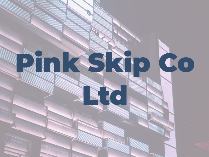 Pink Skip Co Ltd