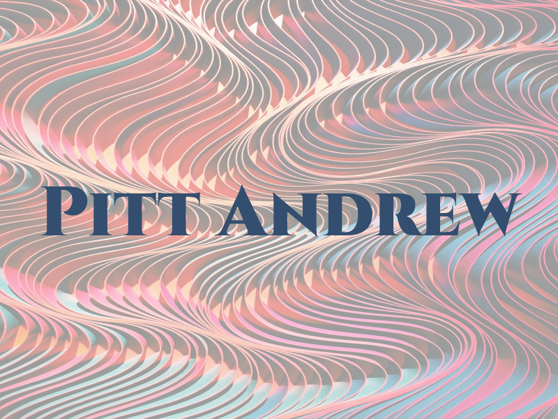 Pitt Andrew