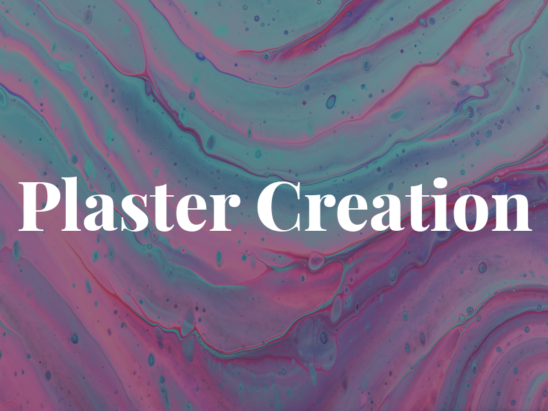 Plaster Creation