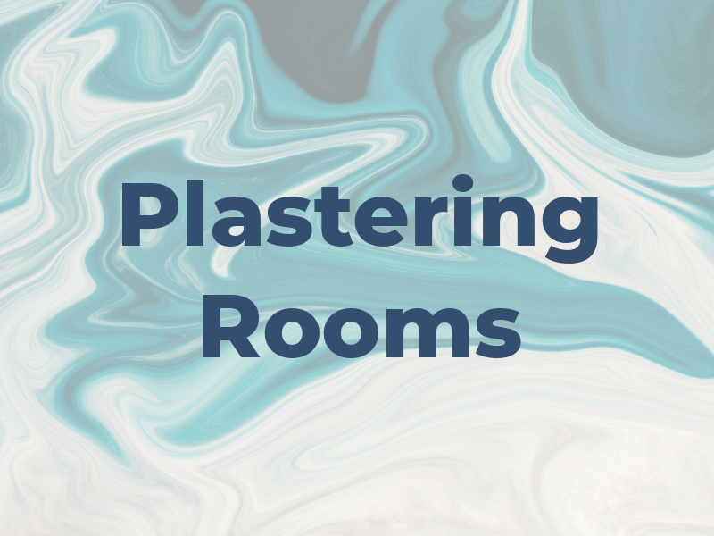 Plastering Rooms
