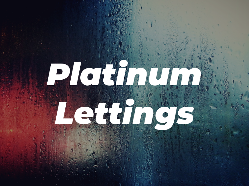 Platinum Lettings