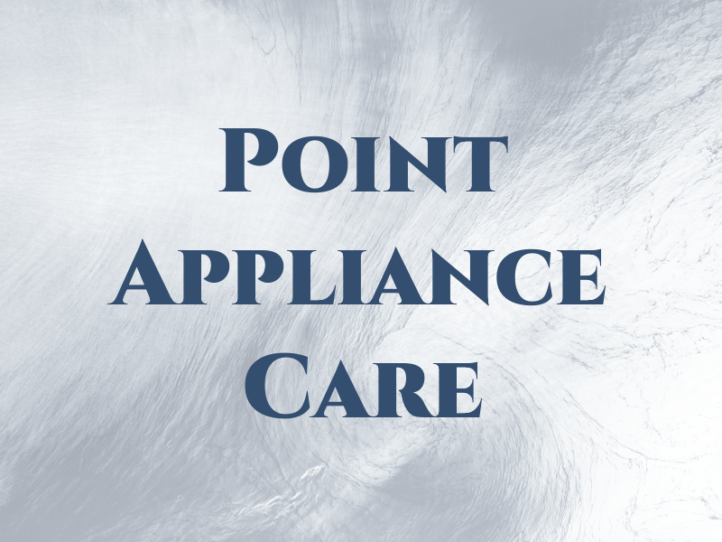 Point Appliance Care