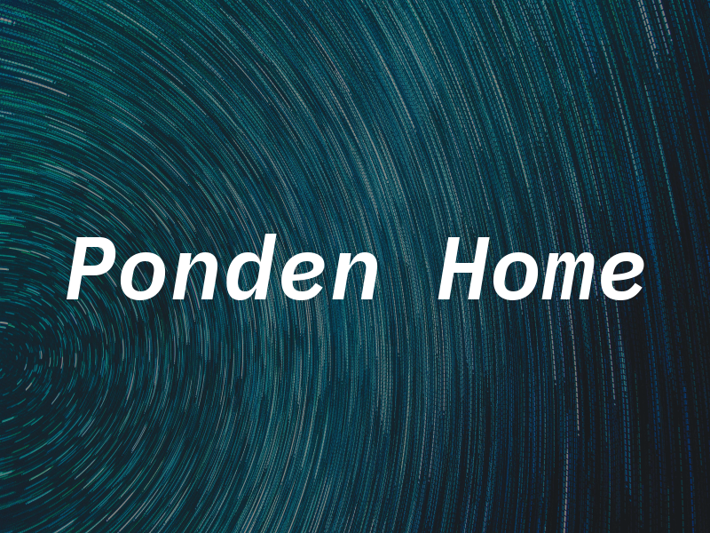 Ponden Home